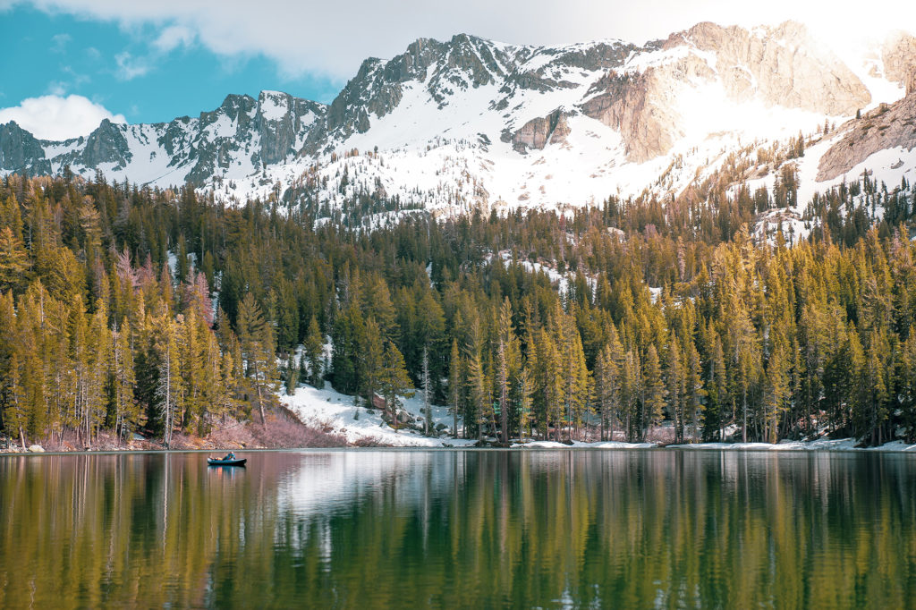 Canoe on Lake