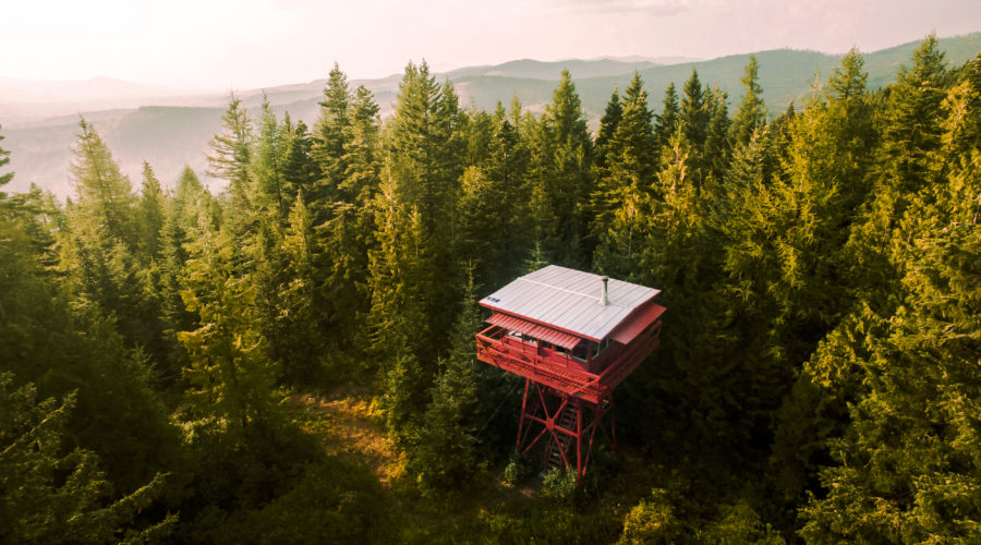 Treetop Aerie: Fire Lookout (ID)