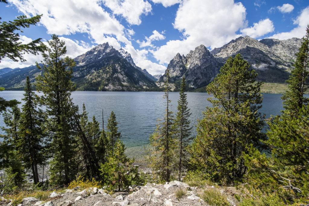 Jenny Lake in Grand Teton National Park, Wyoming