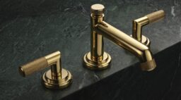 Unlacquered Brass Sink