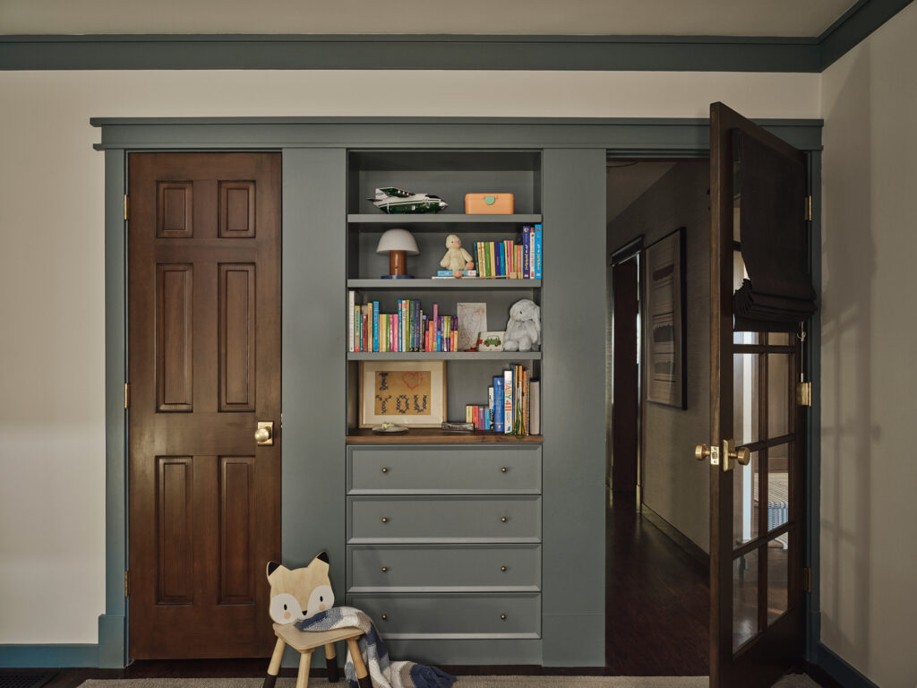 Kids Room in Palisades Craftsman by Tanya Paz