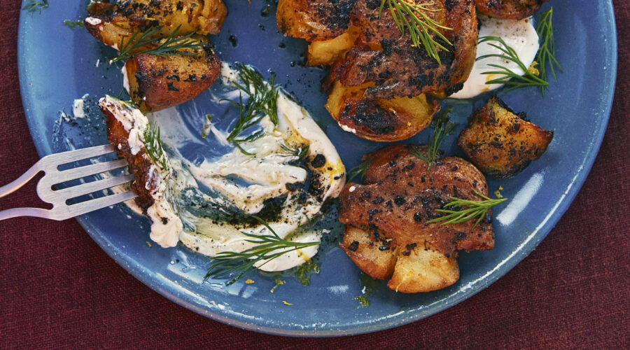 Kismet Smashed Potatoes