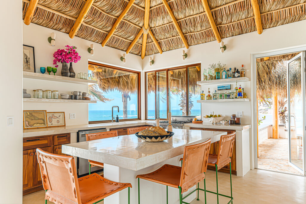 Kitchen in Baja House by Raili Clasen