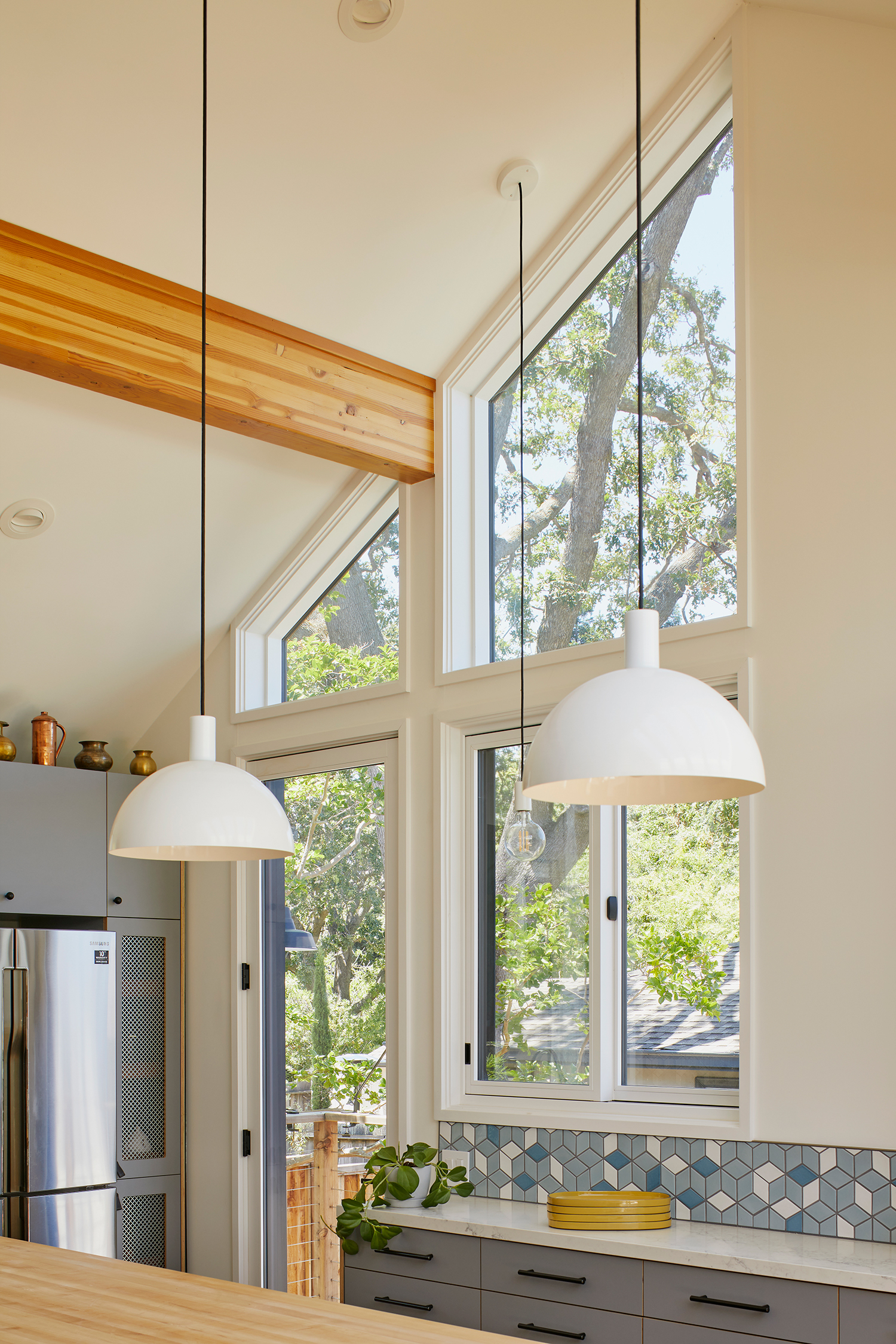 Kitchen Ceilings in Ranch House by Ogawa Fisher Architects