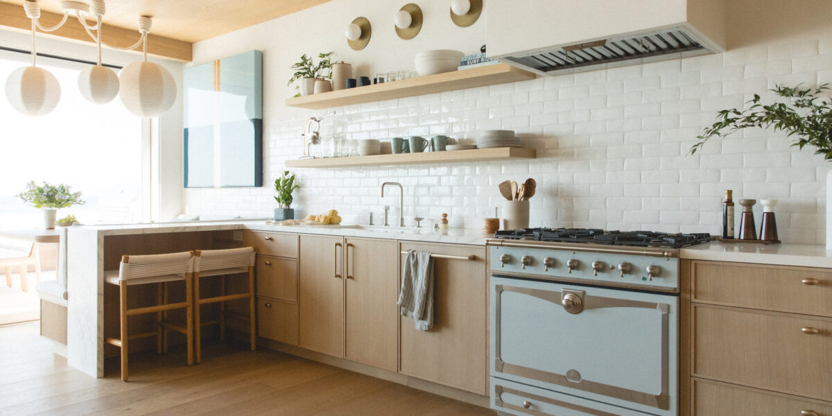 Kitchen Dining Del Mar Beach House by Raili Clasen