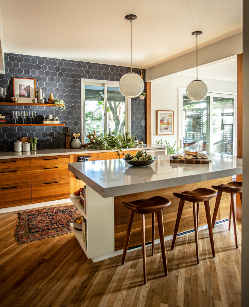 Kitchen in Silver Lake Home by Elizabeth Backup