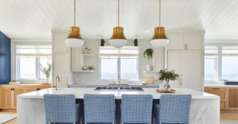 Kitchen in Hermosa Beach House by Christine Vroom