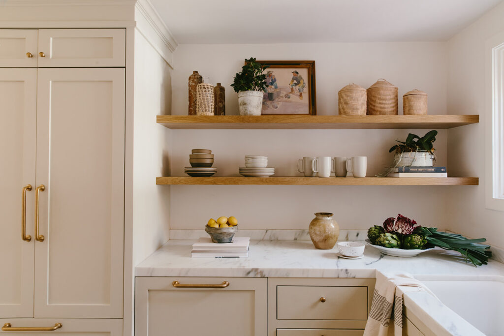 Kitchen in Montecito House by Jennifer Miller Studio