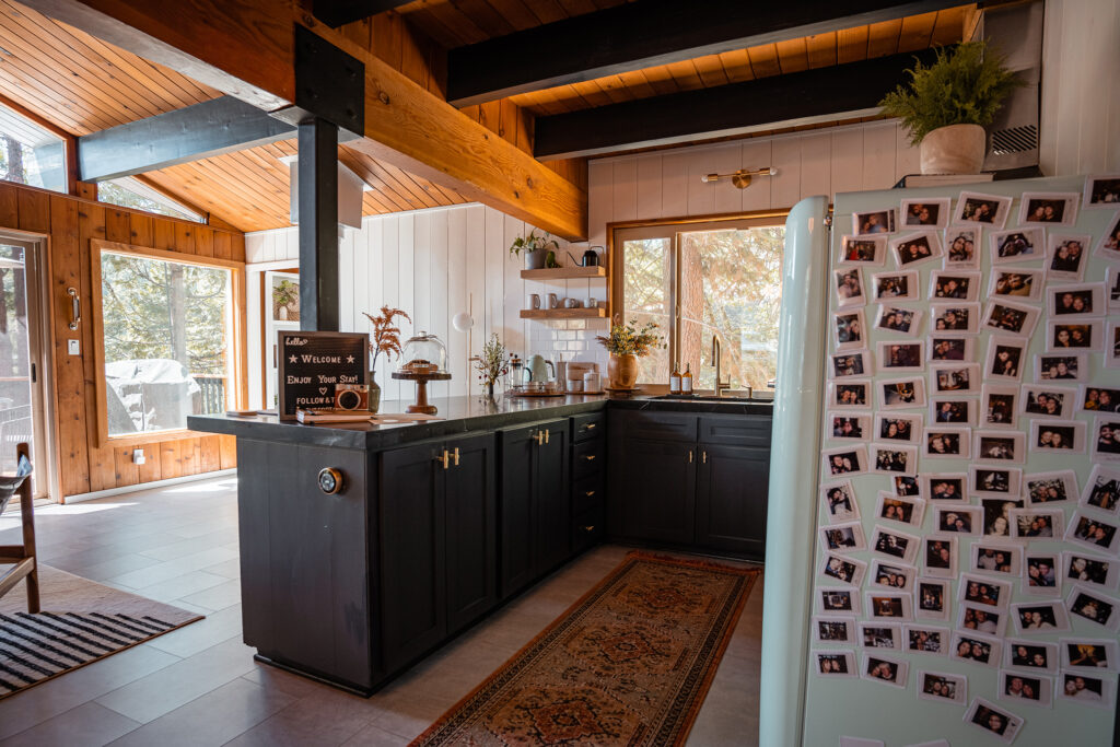 Kitchen at Lightfoot Cabin