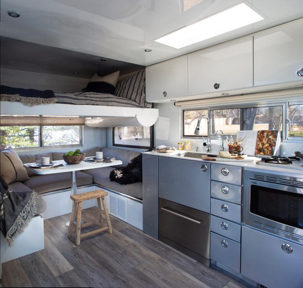 Kitchen Living Vehicle Trailer by Emerson Bailey