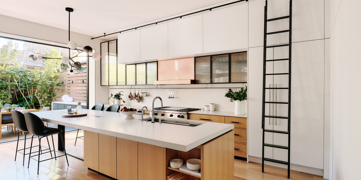 Kitchen in San Francisco Townhouse by FAME Architects