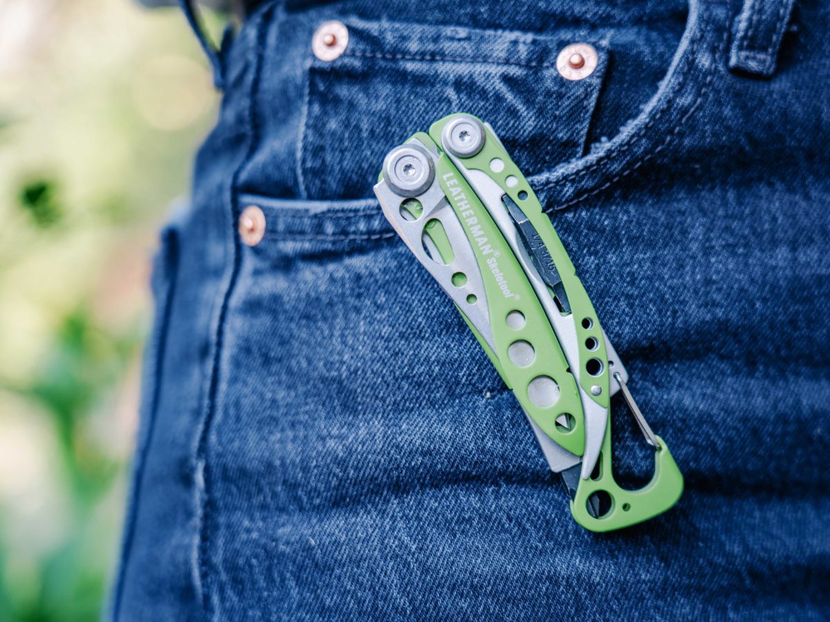 Leatherman Garden Tool Clipped to Pocket
