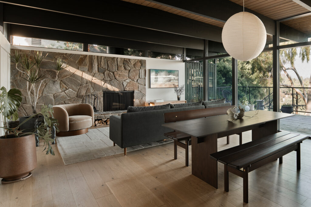 Living Area in Buff & Hensman House by Stephani Gan Mejia