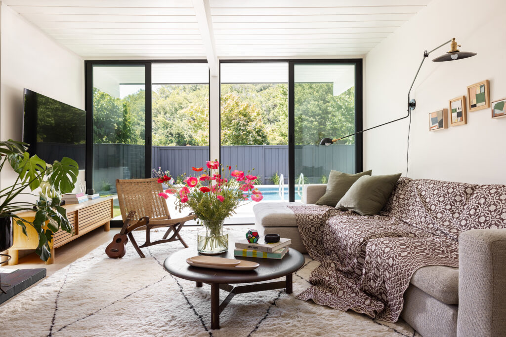 Living Room in Eichler House by Katie Monkhouse