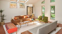 Living Room in Austin Mid-Century House by CG&S Design-Build