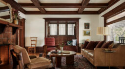 Living Room in Pasadena Craftsman by Jamie Haller