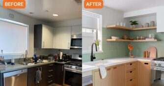 Before and After West Hollywood Kitchen by Lizzie Green