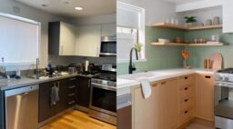 Before and After West Hollywood Kitchen by Lizzie Green