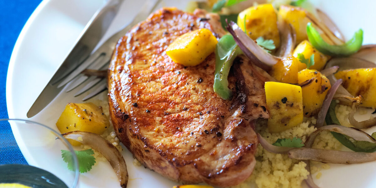 Mango and Paprika Pork Chops Recipe – Sunset Magazine