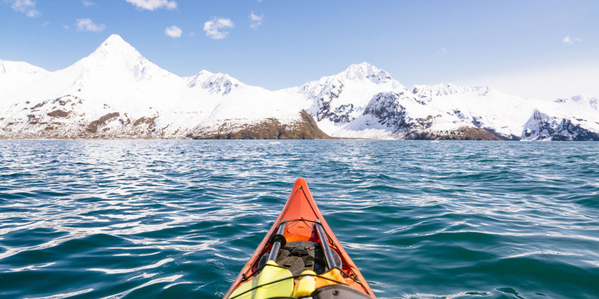Kayak in Kenai Fjords National Park