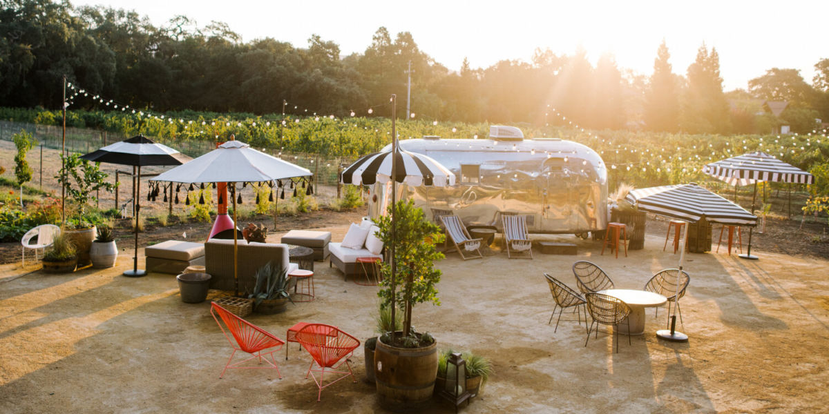Hoopes Vineyard Oasis with Airstream