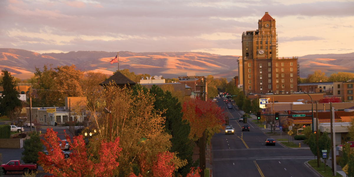 Walla Walla Downtown Late Fall