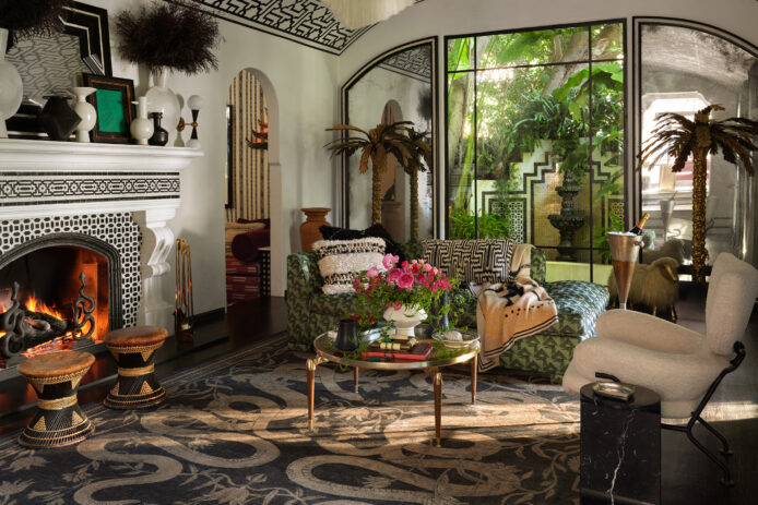 Ruggable Sumaya Soft Black Rug-lifestyle