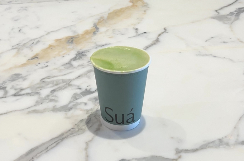 Matcha Pistachio Latte from Sua