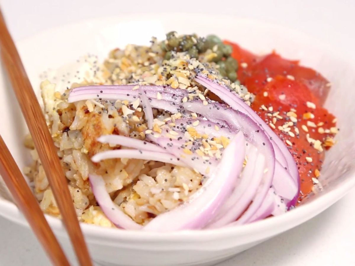 "Everything Bagel" Fried Rice Recipe Sunset Magazine