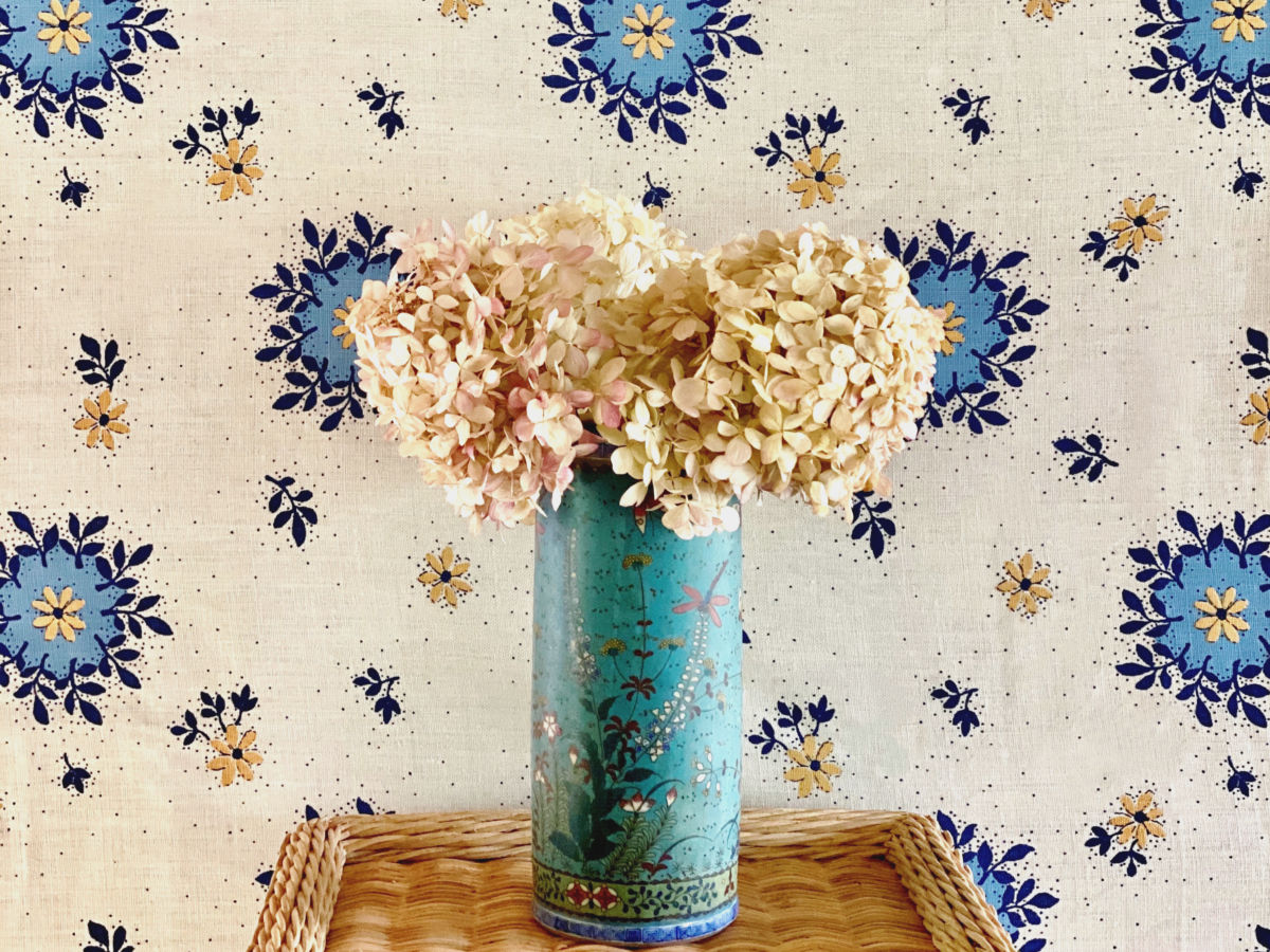 Leah O'Connell textiles wallpaper