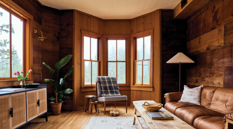 This Restored 19th-Century Cabin Is the Ultimate Rustic Luxe Retreat