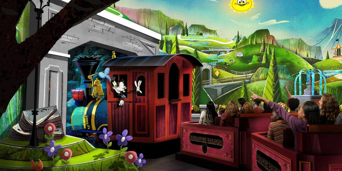 Mickey & Minnie’s Runaway Railway, Disneyland