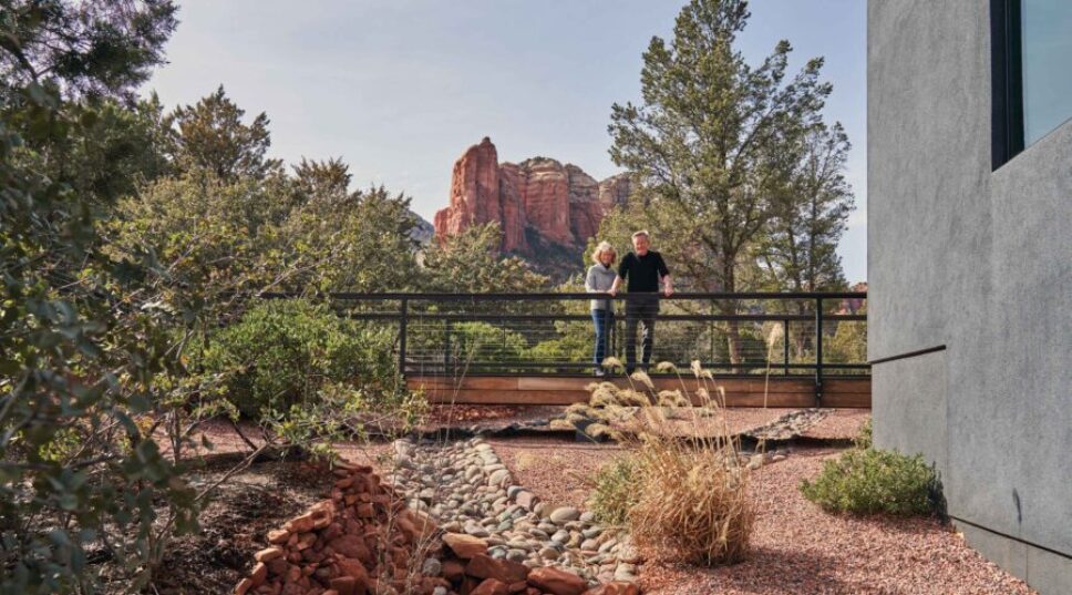 The Minimalist Arizona Garden That Turns Water Away