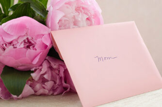 Mother's Day Flowers and Card