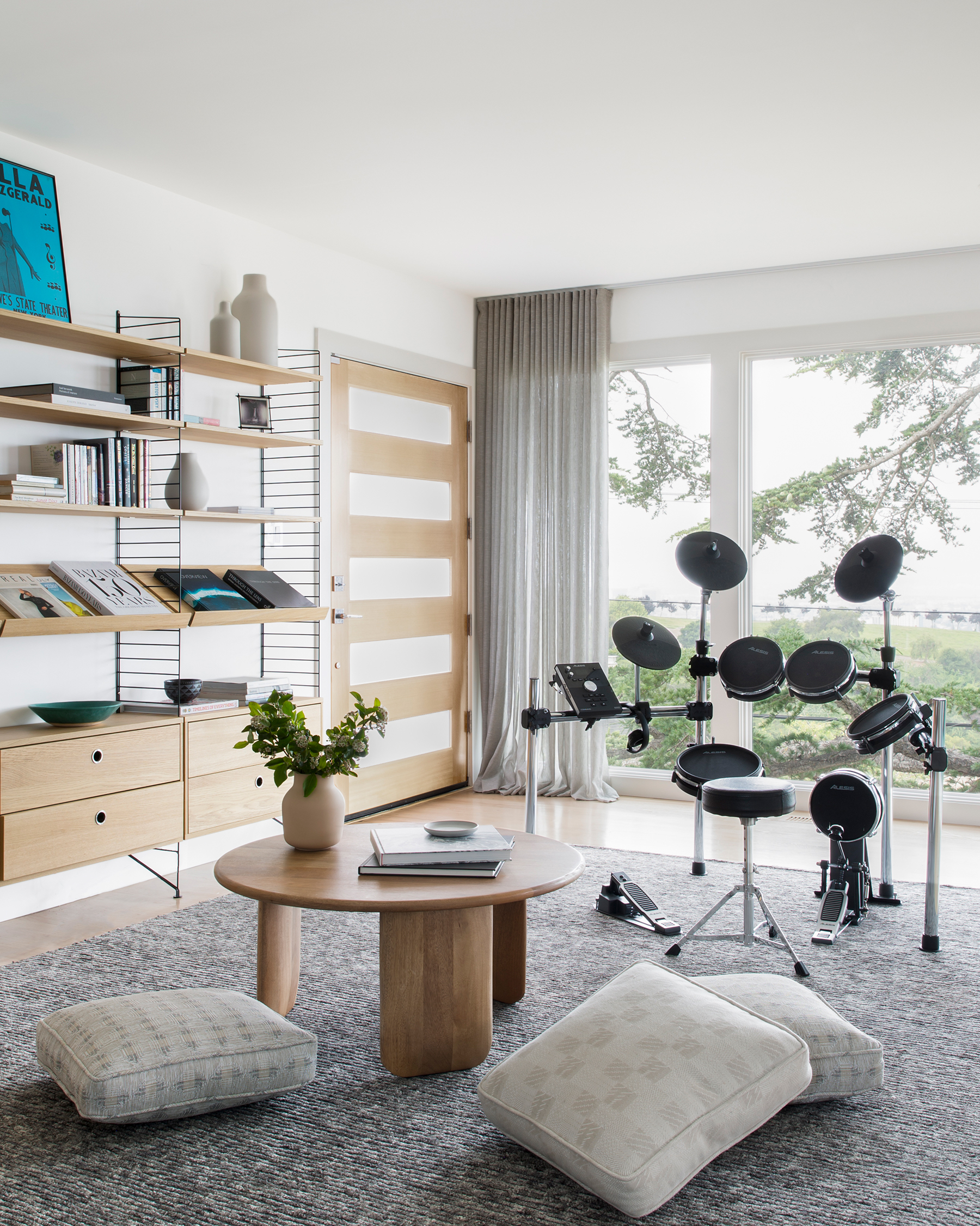 Music Room in Oakland House by Form + Field
