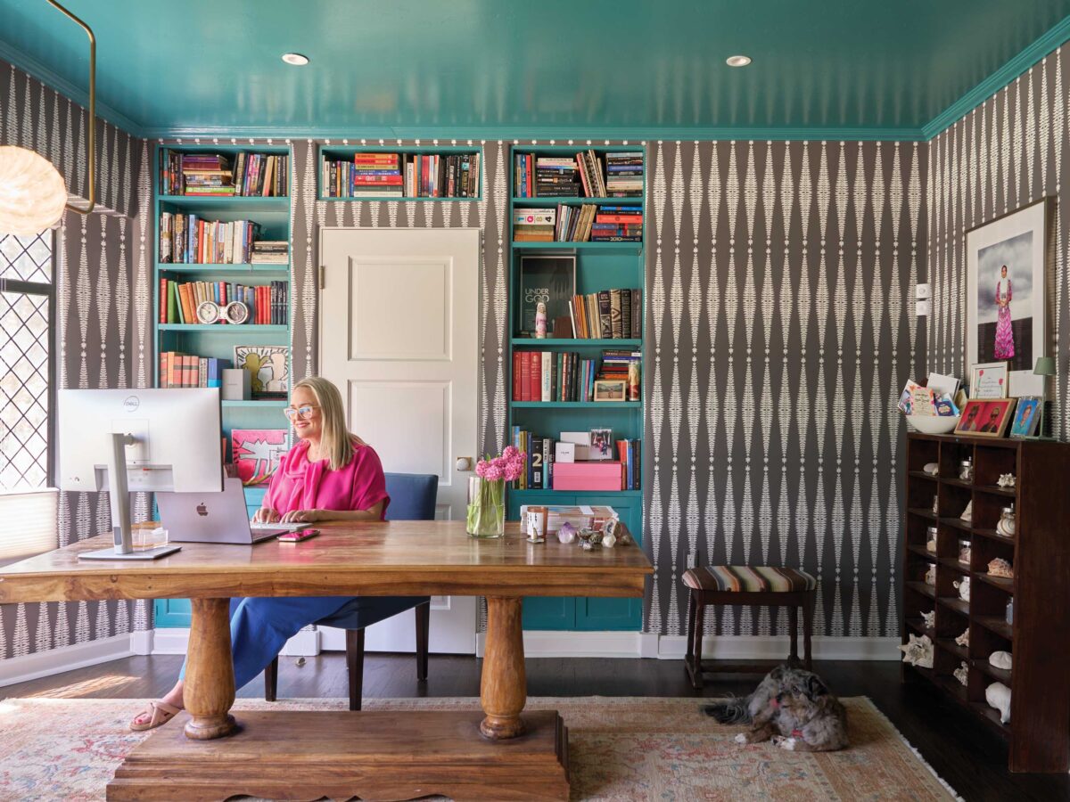 Maximalist Home Office
