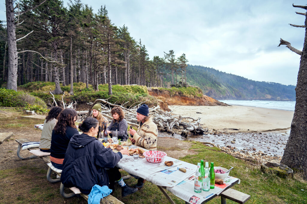 Meal on Beach