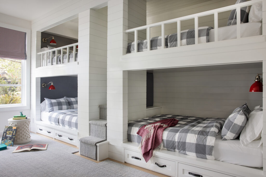 Paneled Bunk Beds by Massucco Warner
