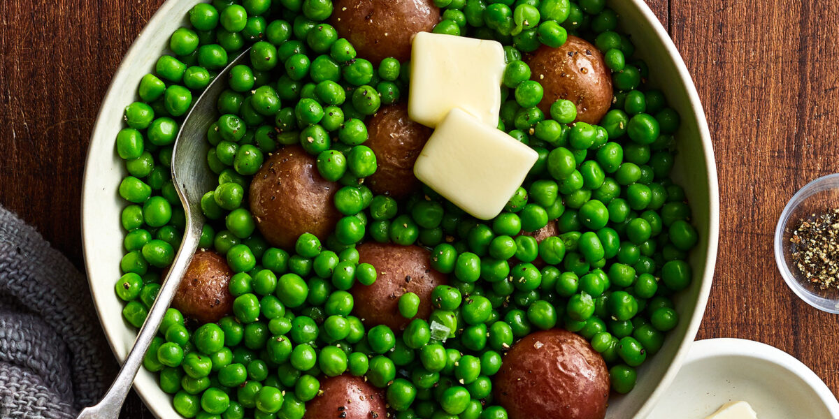 Peas & Potatoes with Bay Leaves & Black Pepper Recipe – Sunset Magazine