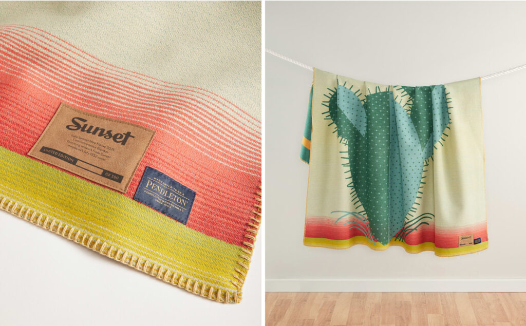 Sunset Commemorative Blanket