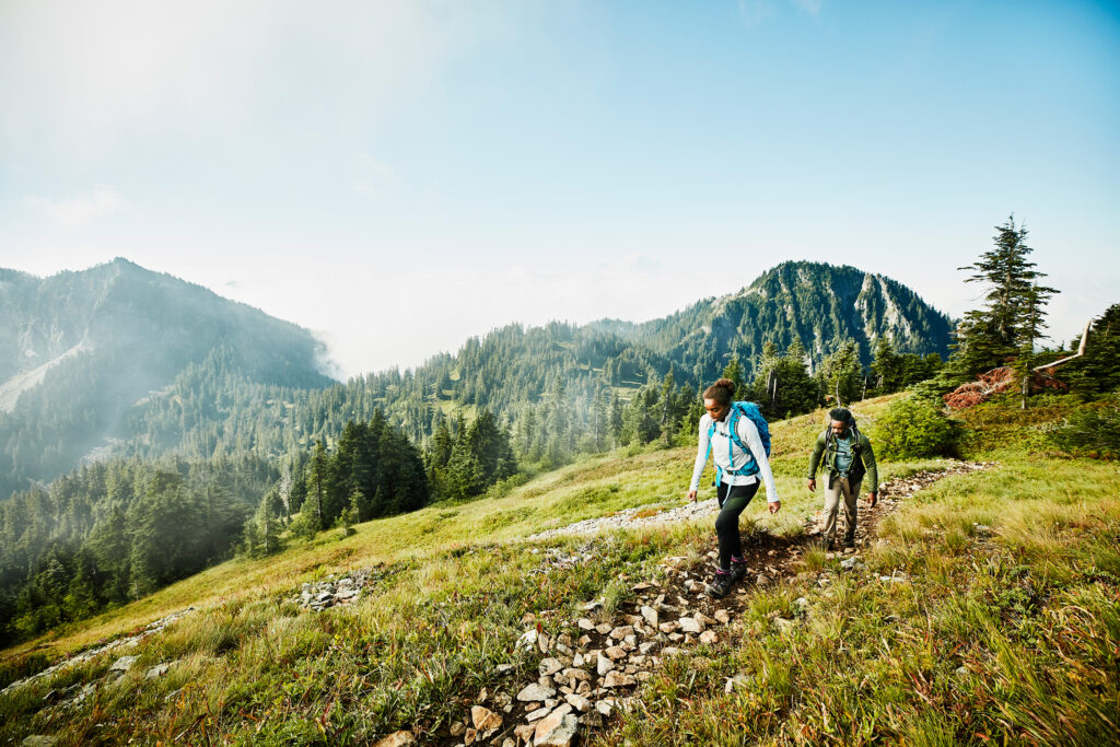 People Hiking