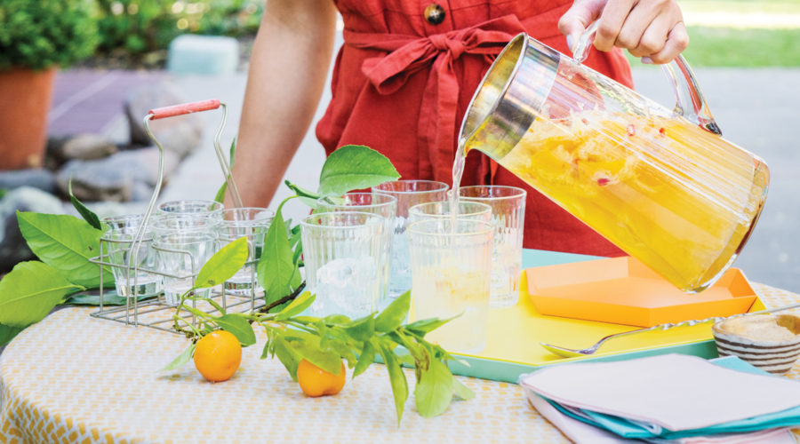 Salted Meyer Lemon Cocktail