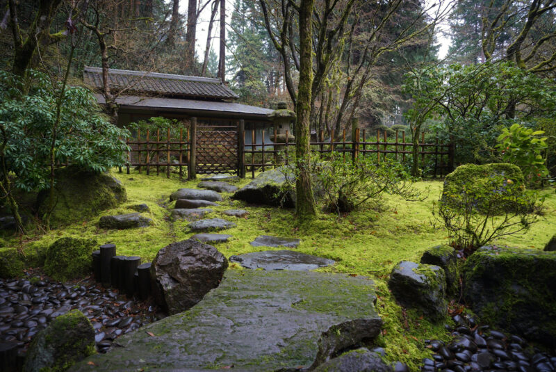 Portland Japanese Garden Tea House