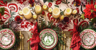 Pottery Barn Holiday Table 2025