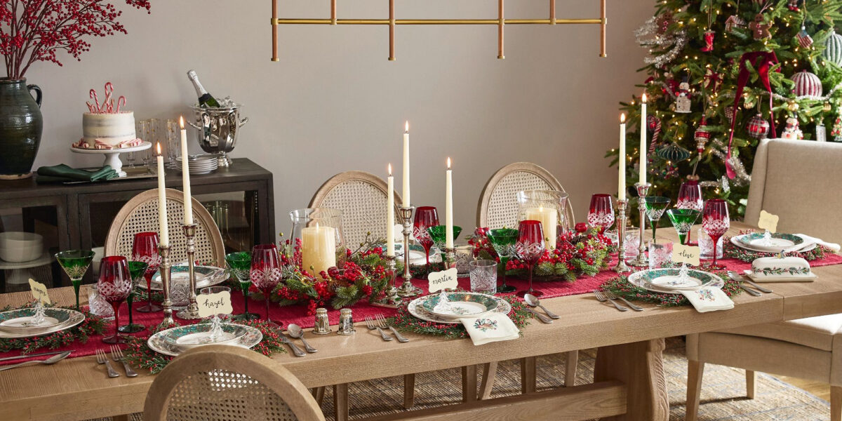 Pottery Barn Taper Candle Table