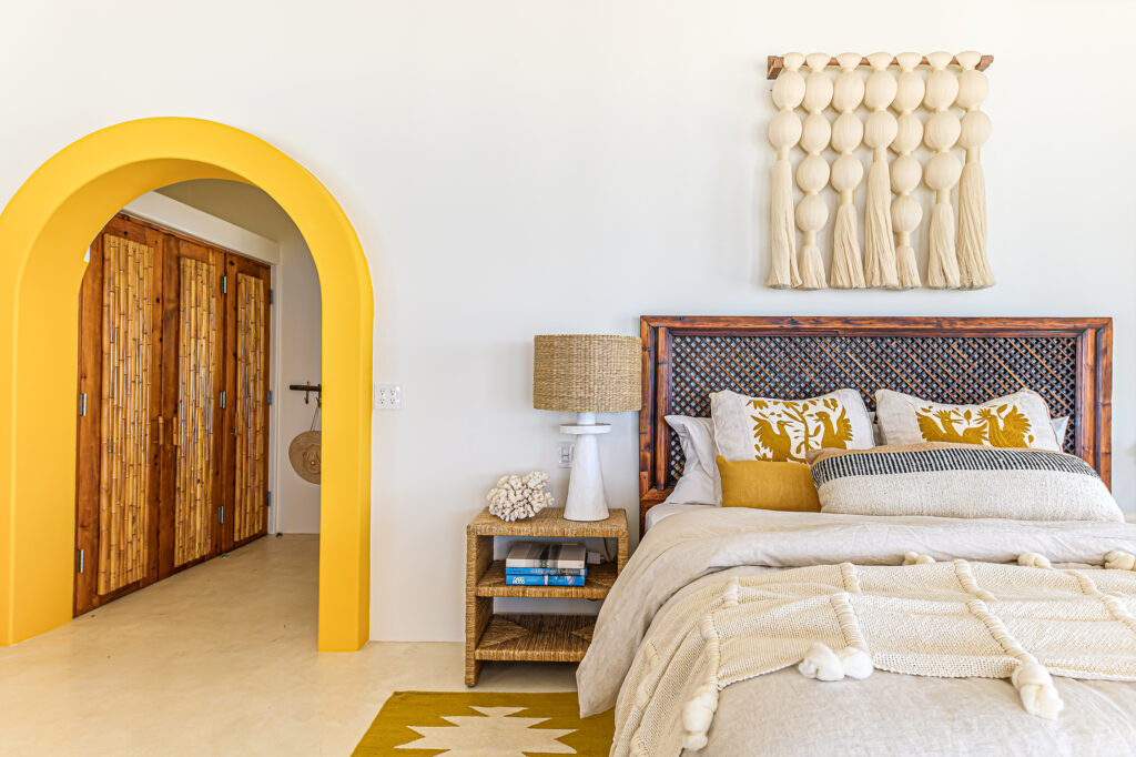 Primary Bedroom in Baja House by Raili Clasen