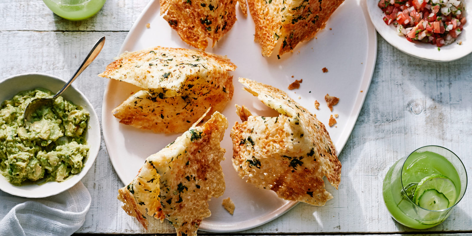Mexican Cheese Crisps (ChicharrÃ³nes de Queso) Recipe - Sunset Magazine