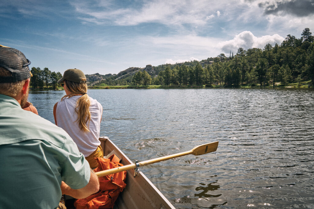 Reid Creek Lodge Boating on Lake