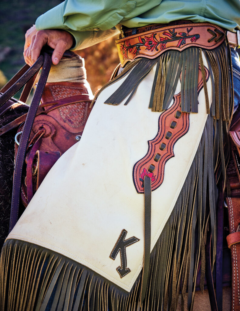 Reid Creek Lodge Chaps Detail