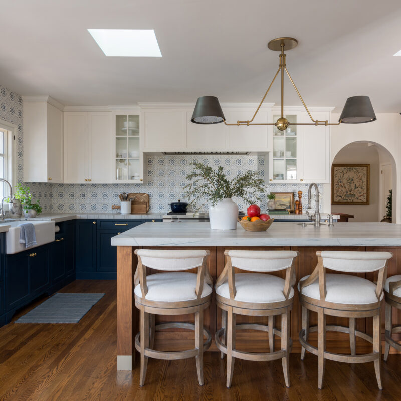 Inside a San Diego Kitchen with European Style